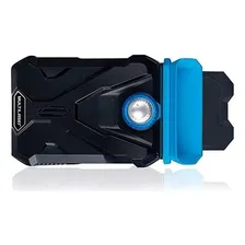 Cooler Extrator Multilaser Para Notebook Gamer Warrior Ac268 Cor Preto/azul Foto mini 3