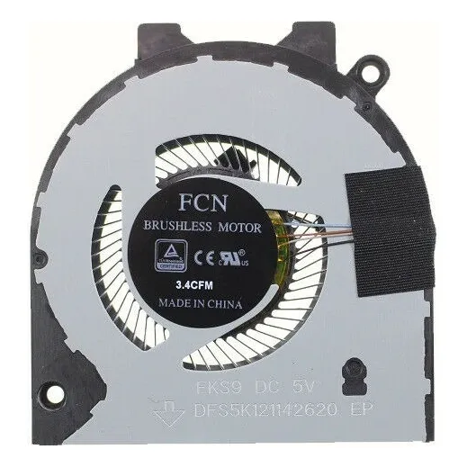 Cooler Fan Compativel Dell Inspiron I14-5481 Modelo P93g Foto 1
