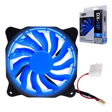 Cooler Fan Led 120mm 14 Led Azul Verde Vermelho Branco Roxo Foto mini 1
