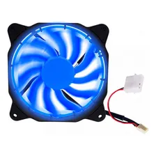 Cooler Fan Led 120mm 14 Led Azul Verde Vermelho Branco Roxo Foto mini 4