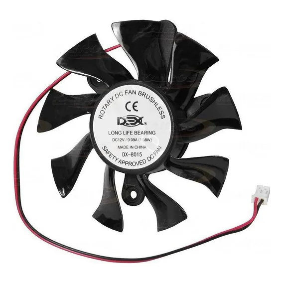 Cooler Fan Placa De Video Nvidia/amd/intel 75mm Dex Dx-8015 Foto 1