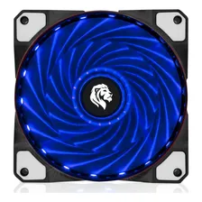 Cooler Fan Rgb Para Gabinete Gamer 120mm Led Azul Pc Kit C/4 Foto mini  2
