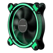 Cooler Fan Ring 12cm Mymax Spectrum Led Verde Foto mini 1