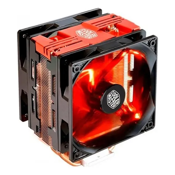 Cooler Hyper 212 Turbo Led Vermelho Red Cover Cooler Master Foto 1