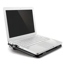 Cooler Notebook Slim Multilaser Ac263 - 17 Led Azul Foto mini 2