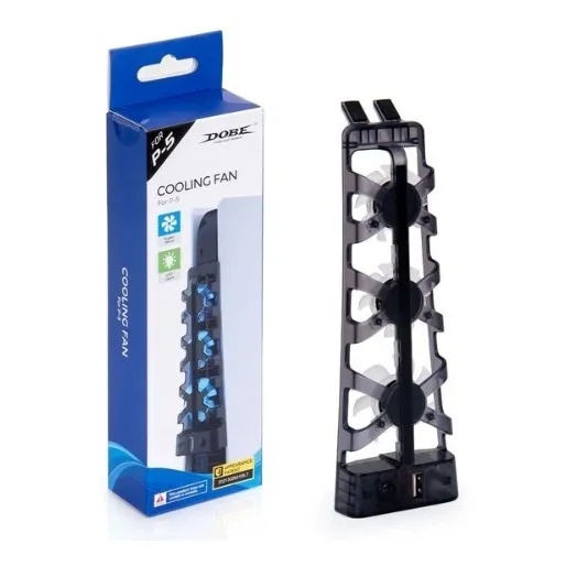 Cooler Para Ps5 Com Led E Usb Compativel Com Play 5 Foto 1