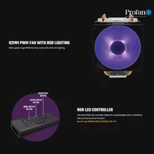 Cooler Processador Cooler Master Hyper H410r Rgb C/ Control Foto mini 4