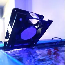 Cooler Resfriador P/ Aquários Trava Francesa / Vidro Simples 220v Foto mini 4