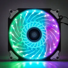 Cooler Rgb Fan Gabinete12x12 21 Led Rgb Dx-12r Foto mini 3