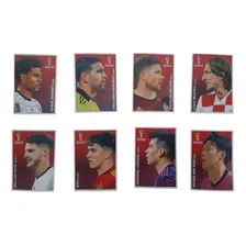 Copa 2022 - Kit Completo 8 Figurinhas Coca Cola Rápido Personagem Figurinhas Coca Cola Copa 2022 Foto mini 1