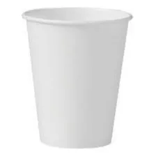 Copo 100  Térmico Papel Branco Liso Biodegradável - 500 Un Não Personalizado Foto mini  2