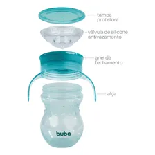 Copo 360 Antivazamento Buba Verde Foto mini 2