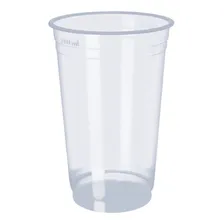 Copo 500ml Descartavel Plástico Pp Liso 100 Unid Chopp Suco Foto mini 2