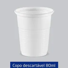 Copo 80ml Descartavel Caixa C/3000 - Branco - Copaza Foto mini 2