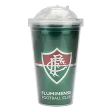 Copo AcrÃlico Com Canudo 600 - Fluminense Verde Foto mini 1