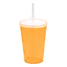 Copo AcrÃlico Com Tampa E Canudo 700ml Twister Shake Cor Vermelho Foto mini 3
