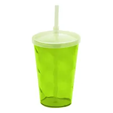 Copo AcrÃlico Com Tampa E Canudo 700ml Twister Shake Cor Vermelho Foto mini 4