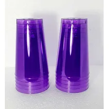 Copo AcrĂlico Resistente 200ml LilĂĄs TranslĂșcido - 10 Unid Foto mini 2