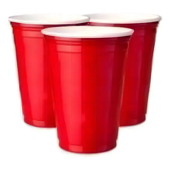 Copo Americano Descartável Shot Tequila 30ml Vermelho-150un Foto 1