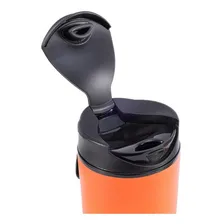 Copo Antiqueda Mor Coffee To Go 450ml Em Inox Com Alça Cor Laranja Foto mini  2