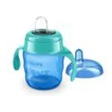 Copo Bico Macio Avent Easy Sip Azul 200ml 6m+ Scf551/05 Foto  mini 1