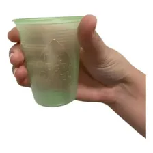 Copo Biodegradavel Descartavel Plastico 180 - C/100 Un Foto mini 1