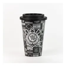 Copo Café Corinthians Meu Coração É Preto E Branco Foto mini 1