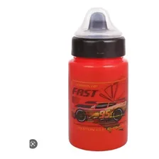 Copo Carros Disney Com Válvula 340ml - Babygo Cor Vermelho Foto  mini 1