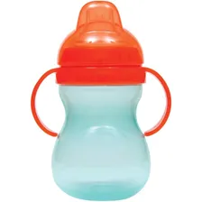 Copo Com Alça Laranja e Verde 350ml Buba Foto mini  2