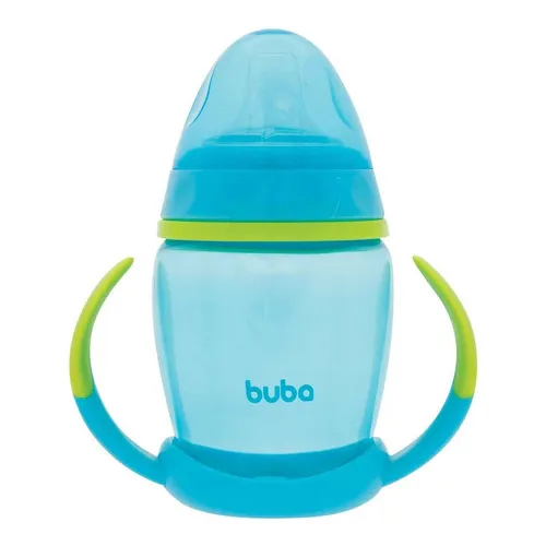 Copo Com Alça RemovĂvel 250ml Azul Buba Foto 1