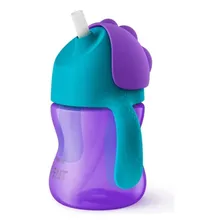 Copo Com Canudo Curvado Dinossauro 200ml Verde Philips Avent Foto mini 2
