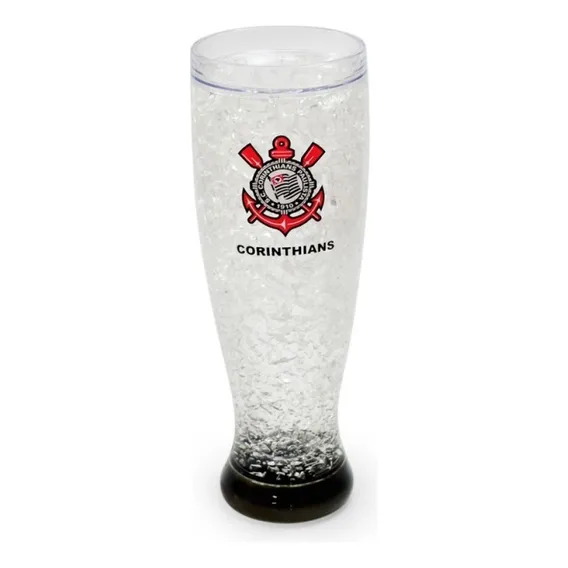Copo Com Gel Congelante 450ml - Corinthians Foto 1