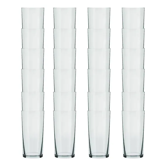 Copo Cylinder Long Drink 350ml - Kit 24 Unidades Cor Transparente Foto 1
