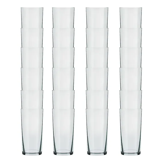 Copo Cylinder Long Drink 350ml - Kit 24 Unidades Cor Transparente Foto 1