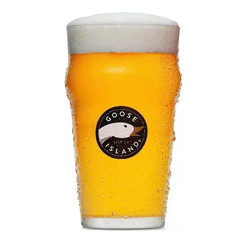 Copo De Cerveja Pint 400ml Vidro Goose Island Foto 1