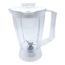 Copo De Liquidificador Mondial Vitamix Cristal Tampa Branca Foto mini 4