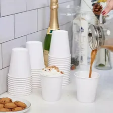Copo De Papel 200ml Branco Biodegradável Térmico C/200 Copos Foto mini 4