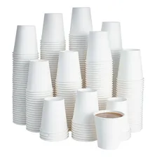 Copo De Papel Branco 190ml *biodegradável - 100 Un Foto mini 2