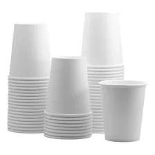Copo De Papel Branco 190ml *biodegradável - 100 Un Foto mini 1