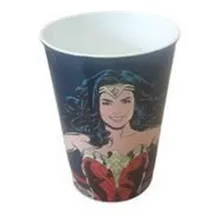 Copo De PlĂĄstico Festa Mulher Maravilha 320ml - PlasĂștil Foto mini 1