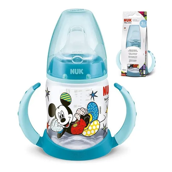 Copo De Transição Com Alça 150ml Disney By Britto Mickey NUK Foto 1