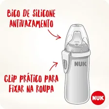 Copo De Treinamento Antivazamento Active Cup 300ml Azul NUK Foto mini 4