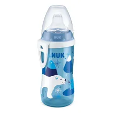 Copo De Treinamento Antivazamento Active Cup 300ml Azul NUK Foto  mini 1