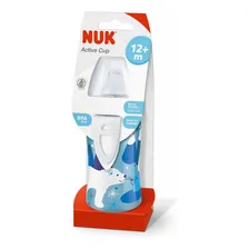 Copo De Treinamento Antivazamento Active Cup 300ml Azul NUK Foto mini  2