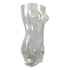 Copo Decorativo Em Vidro Silhueta Feminina 500ml Foto mini  2