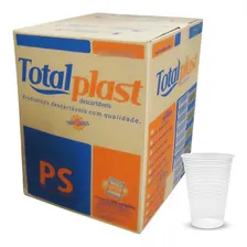 Copo Descartável 180ml Totalplast Translucido 2500 Unidades Foto mini 1