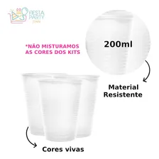 Copo Descartável 200ml Branco Resistente Água 100un BelloCopo Foto mini 4