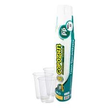 Copo Descartável 400ml Plástico Pp Transparente C/50 Foto mini 1
