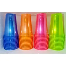 Copo Descartável Neon 300ml Balada Drinks Foto mini 2