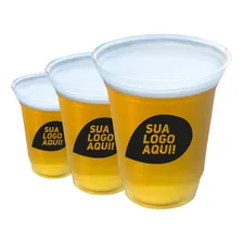Copo Descartável Personalizado 700 . 500 Unidades Cor PERSONALIZADO SUA MARCA Foto mini  3